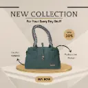 Teal Everyday Luxe Tote – N.H Modern Collection Hand bag
