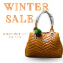 Chocolate Brown Quilted Trendy Shoulder  Bag