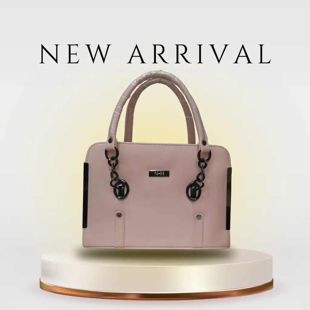 [0008] Chic Frost Pink Chain Handle Handbag for Women – N.H Signature Elite