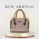 Chic Frost Pink Chain Handle Handbag for Women – N.H Signature Elite