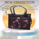 Rose Blush Embroidery Tote – Limited Edition Bloom Series Sling Bag